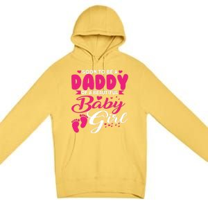 Cute Dad To Be Soon To Be A Daddy Gift Premium Pullover Hoodie