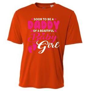 Cute Dad To Be Soon To Be A Daddy Gift Cooling Performance Crew T-Shirt