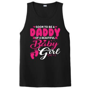 Cute Dad To Be Soon To Be A Daddy Gift PosiCharge Competitor Tank