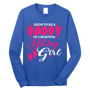 Cute Dad To Be Soon To Be A Daddy Gift Long Sleeve Shirt