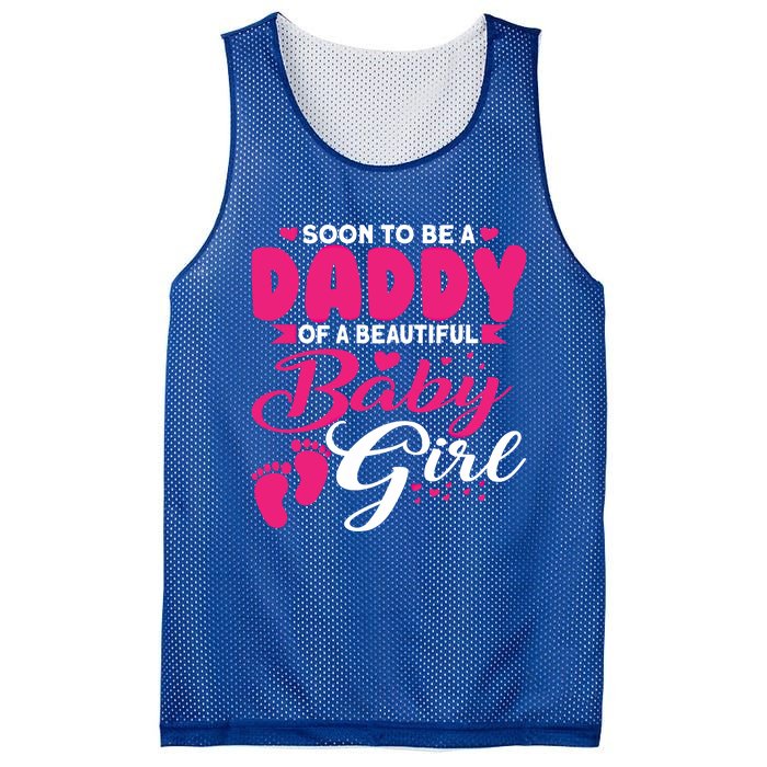 Cute Dad To Be Soon To Be A Daddy Gift Mesh Reversible Basketball Jersey Tank