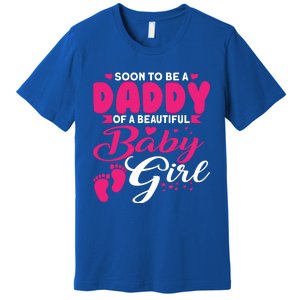 Cute Dad To Be Soon To Be A Daddy Gift Premium T-Shirt