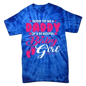 Cute Dad To Be Soon To Be A Daddy Gift Tie-Dye T-Shirt