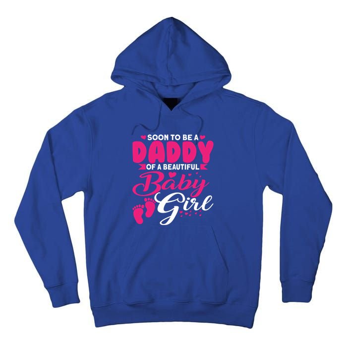 Cute Dad To Be Soon To Be A Daddy Gift Tall Hoodie