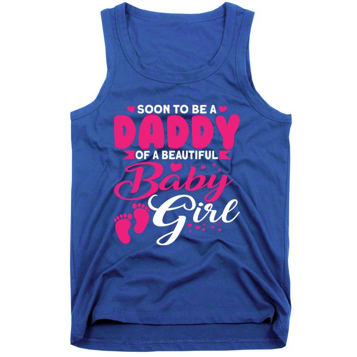 Cute Dad To Be Soon To Be A Daddy Gift Tank Top