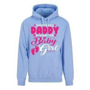 Cute Dad To Be Soon To Be A Daddy Gift Unisex Surf Hoodie