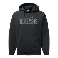 CCHT Dialysis Technician Hemodialysis Funny Kidney Dialysis Performance Fleece Hoodie