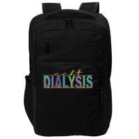 CCHT Dialysis Technician Hemodialysis Funny Kidney Dialysis Impact Tech Backpack