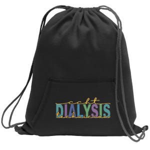 CCHT Dialysis Technician Hemodialysis Funny Kidney Dialysis Sweatshirt Cinch Pack Bag