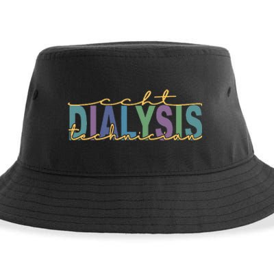 CCHT Dialysis Technician Hemodialysis Funny Kidney Dialysis Sustainable Bucket Hat