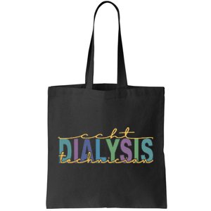 CCHT Dialysis Technician Hemodialysis Funny Kidney Dialysis Tote Bag