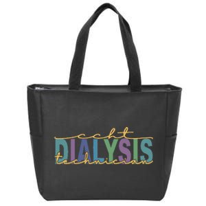 CCHT Dialysis Technician Hemodialysis Funny Kidney Dialysis Zip Tote Bag