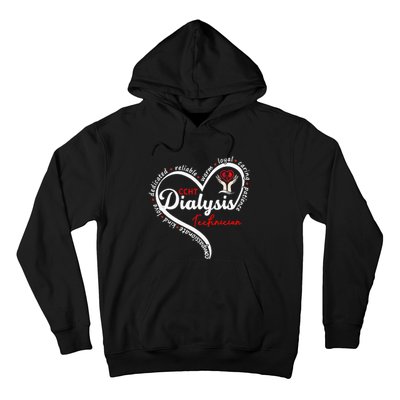 CCHT Dialysis Technician Kidney Hemodialysis Dialysis Tech Hoodie