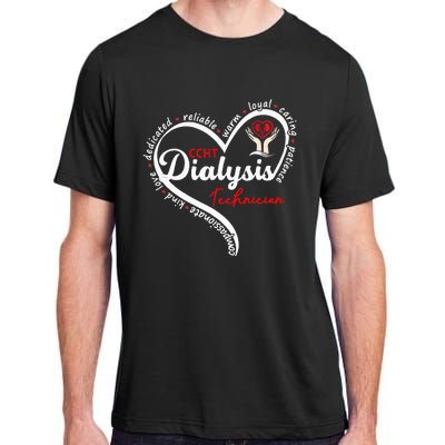 CCHT Dialysis Technician Kidney Hemodialysis Dialysis Tech Adult ChromaSoft Performance T-Shirt