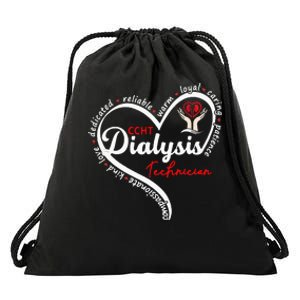 CCHT Dialysis Technician Kidney Hemodialysis Dialysis Tech Drawstring Bag