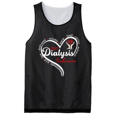 CCHT Dialysis Technician Kidney Hemodialysis Dialysis Tech Mesh Reversible Basketball Jersey Tank