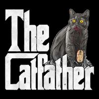 Cat Dad The Catfather Crazy Cat Father Kitty Daddy Cooling Performance Crew T-Shirt