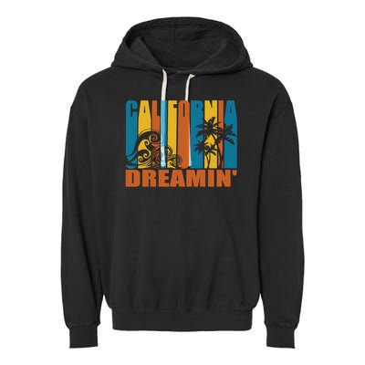 California Dreamin' T-Shirt Garment-Dyed Fleece Hoodie