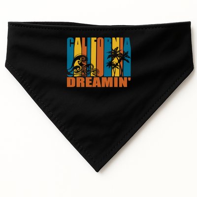 California Dreamin' T-Shirt USA-Made Doggie Bandana