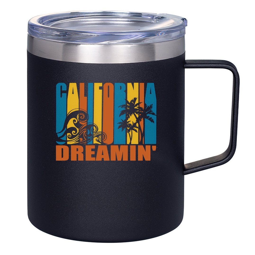 California Dreamin' T-Shirt 12oz Stainless Steel Coffee Mug
