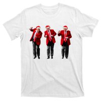 Christmas Donald Trump President 2024 Dancing Funny Santa T-Shirt