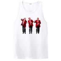 Christmas Donald Trump President 2024 Dancing Funny Santa PosiCharge Competitor Tank