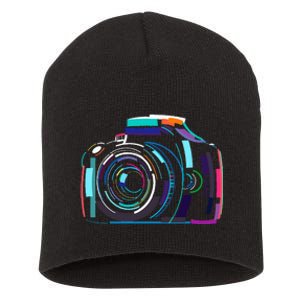 Cameras Dont Take Photos Photographers Do Photography Lover Short Acrylic Beanie