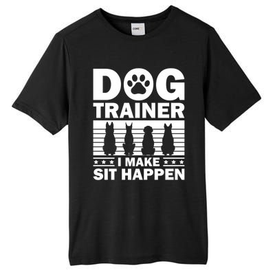 Cool Dog Trainer Dog Training Agility Class Cool Gift Tall Fusion ChromaSoft Performance T-Shirt