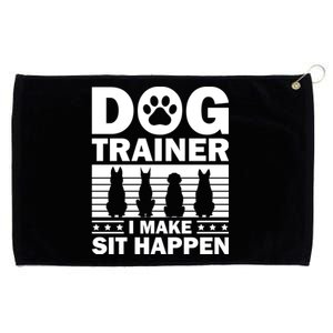 Cool Dog Trainer Dog Training Agility Class Cool Gift Grommeted Golf Towel