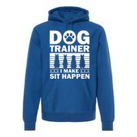 Cool Dog Trainer Dog Training Agility Class Cool Gift Premium Hoodie