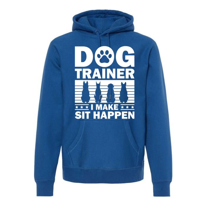 Cool Dog Trainer Dog Training Agility Class Cool Gift Premium Hoodie