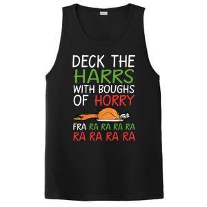 Christmas Deck The Harrs Fra Ra Ra Funny Turkey PosiCharge Competitor Tank