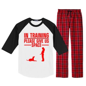 Cool Dog Training Design Dog Trainer Training Great Gift Raglan Sleeve Pajama Set