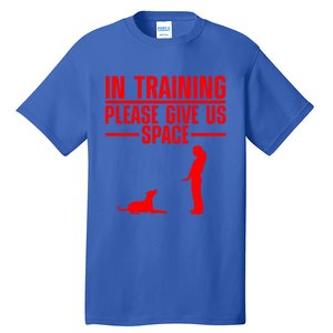 Cool Dog Training Design Dog Trainer Training Great Gift Tall T-Shirt