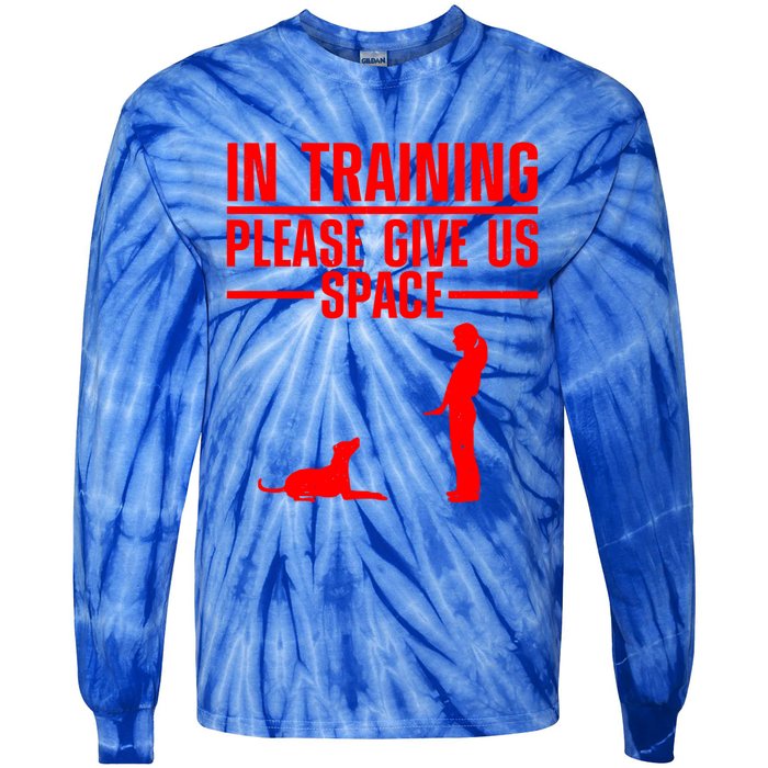 Cool Dog Training Design Dog Trainer Training Great Gift Tie-Dye Long Sleeve Shirt