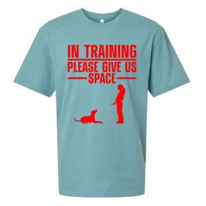 Cool Dog Training Design Dog Trainer Training Great Gift Sueded Cloud Jersey T-Shirt