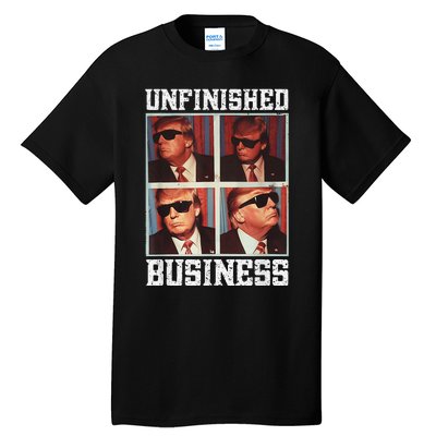 Cool Donald Trump Returns Second Term Unfinished Business Tall T-Shirt