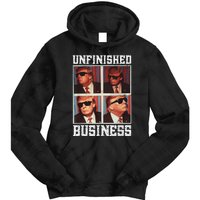 Cool Donald Trump Returns Second Term Unfinished Business Tie Dye Hoodie