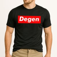 Cryptocurrency Day Trader Gifts Degen Crypto Performance Shirt