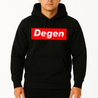 Cryptocurrency Day Trader Gifts Degen Crypto Hoodie