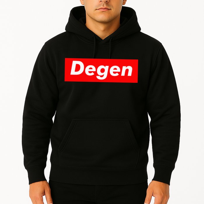 Cryptocurrency Day Trader Gifts Degen Crypto Hoodie