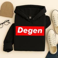 Cryptocurrency Day Trader Gifts Degen Crypto Hoodie
