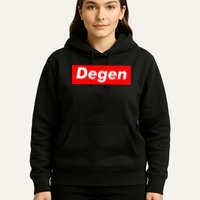 Cryptocurrency Day Trader Gifts Degen Crypto Hoodie