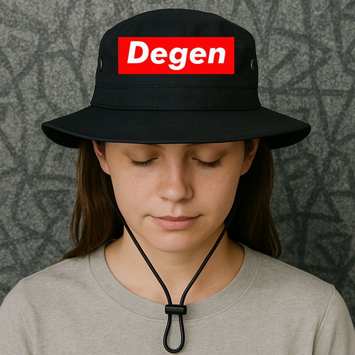 Cryptocurrency Day Trader Gifts Degen Crypto Bucket Hat