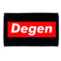 Cryptocurrency Day Trader Gifts Degen Crypto Microfiber Hand Towel
