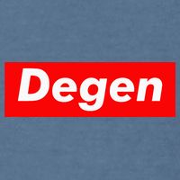 Cryptocurrency Day Trader Gifts Degen Crypto Garment-Dyed Sweatshirt