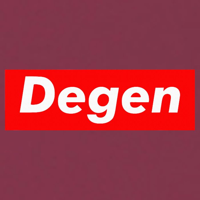 Cryptocurrency Day Trader Gifts Degen Crypto 16oz Travel Tumbler