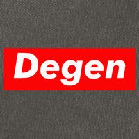 Cryptocurrency Day Trader Gifts Degen Crypto Cotton Canvas Backpack