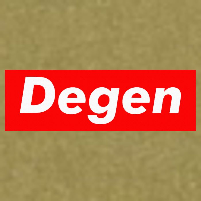 Cryptocurrency Day Trader Gifts Degen Crypto Garment-Dyed Women's Muscle Tee