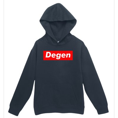 Cryptocurrency Day Trader Gifts Degen Crypto Urban Pullover Hoodie